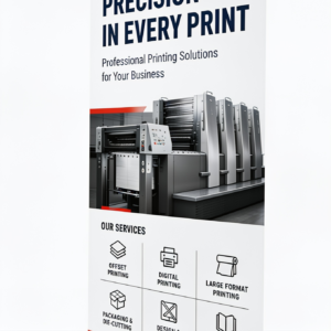 Premium pull up banner printing Singapore - heavy duty retractable banner stand by Siang Heng