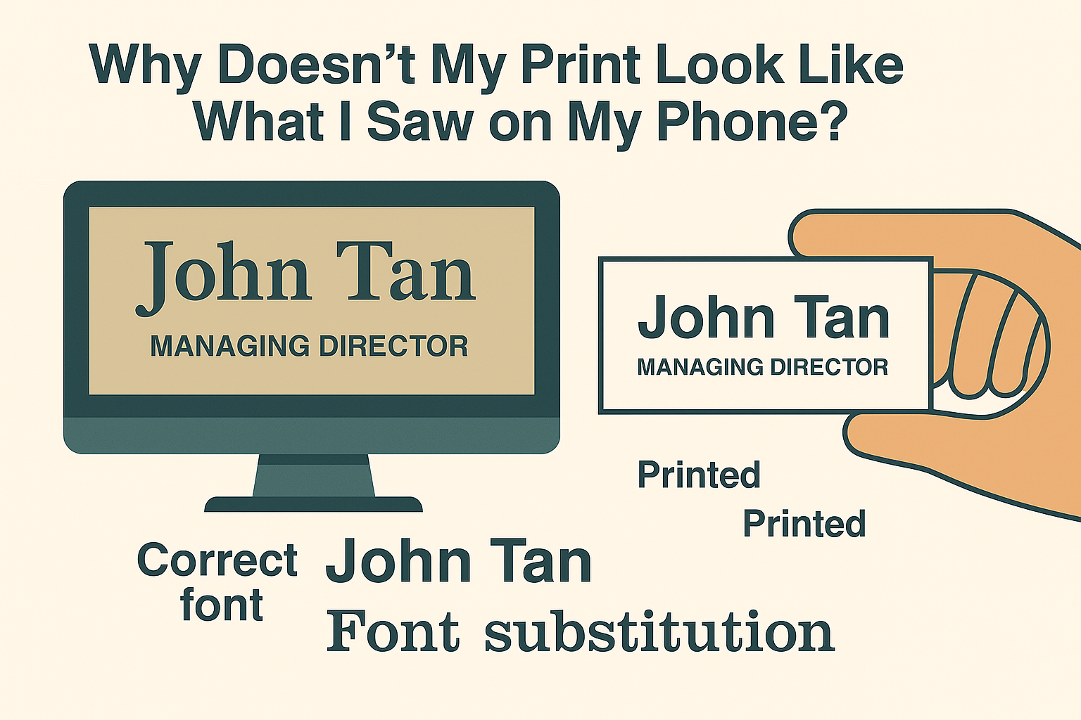 🔤 Why Did You Ask Me to Outline My Fonts Before Printing?