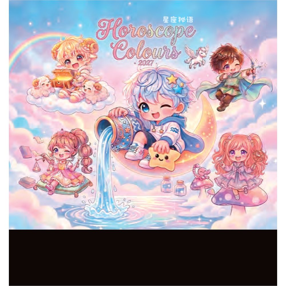 Horoscope Colours 7313 desk calendar printing Singapore - cover by Siang Heng